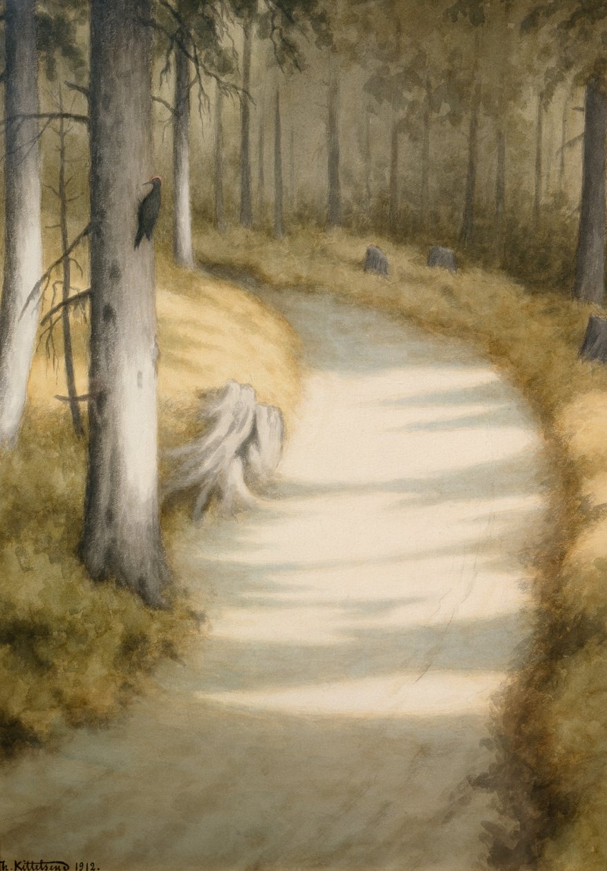 Pica-pau de Theodor Kittelsen