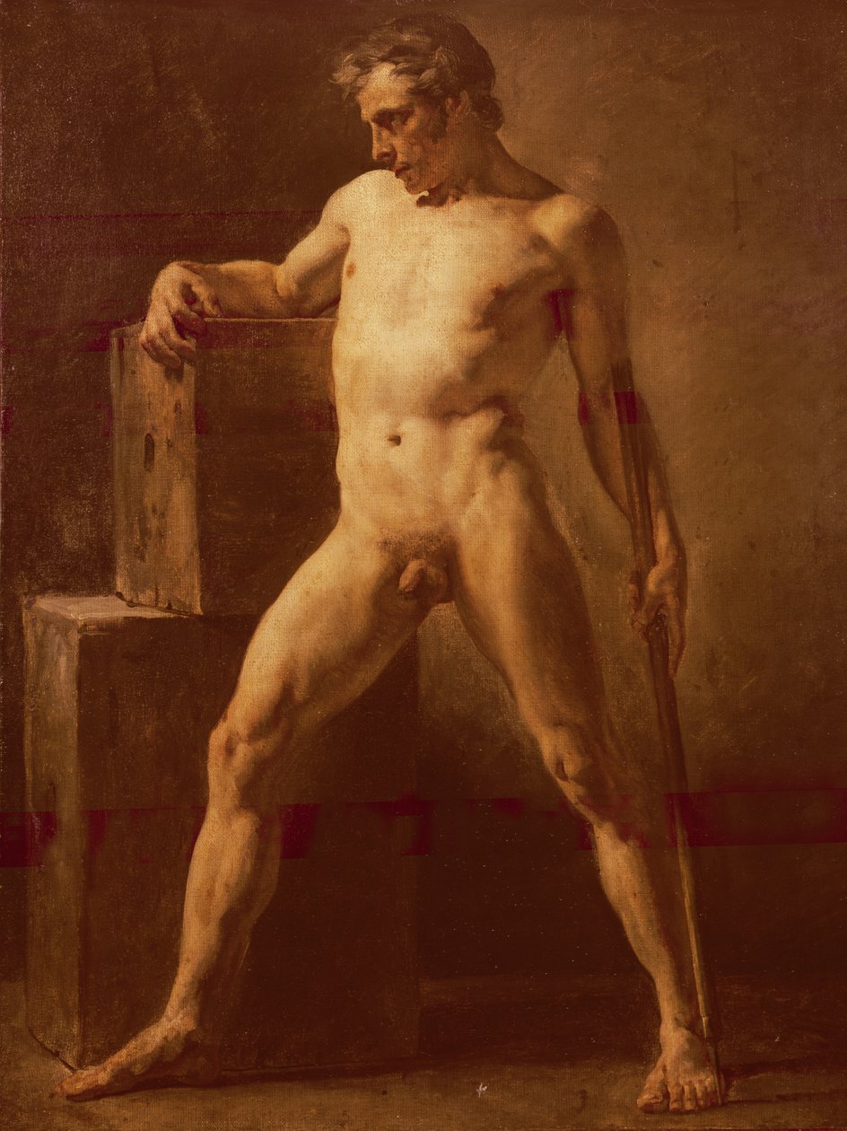 Academia Masculina de Theodore Gericault