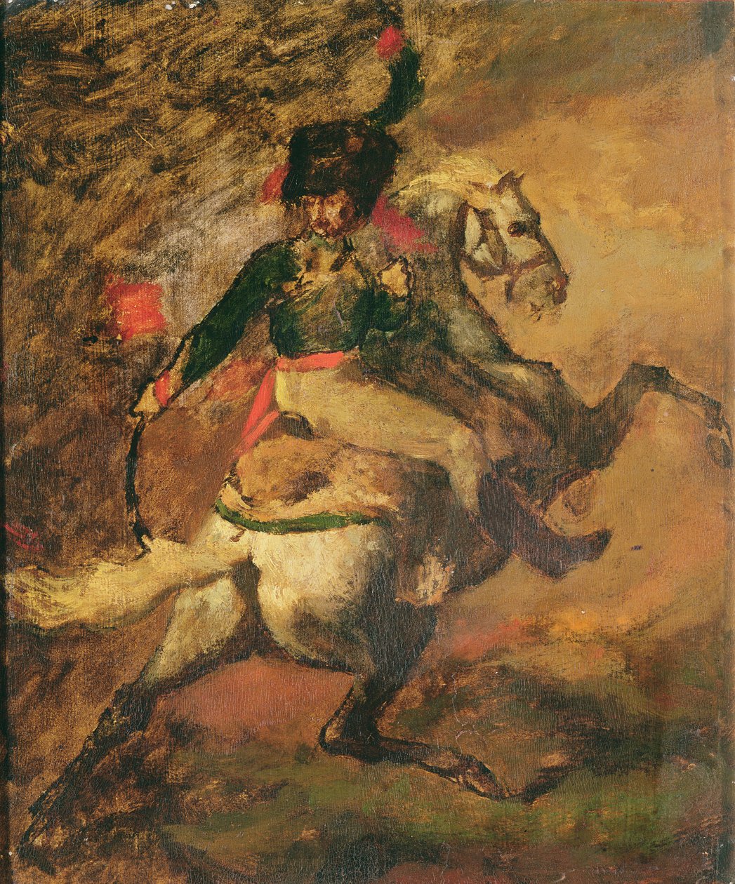 O Caçador De Carga de Theodore Gericault