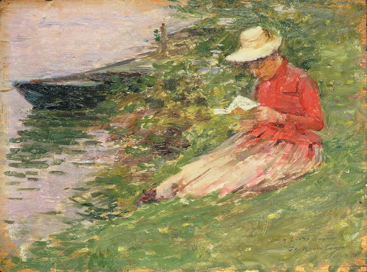 O Roche Guyon, 1891 de Theodore Robinson