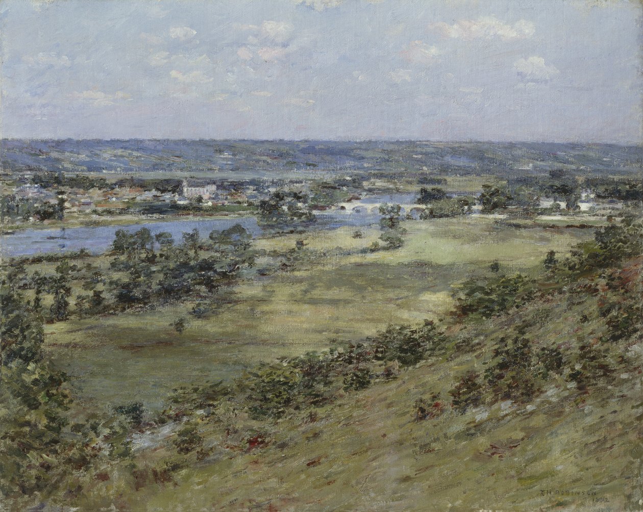 Vale do Sena, 1892 de Theodore Robinson
