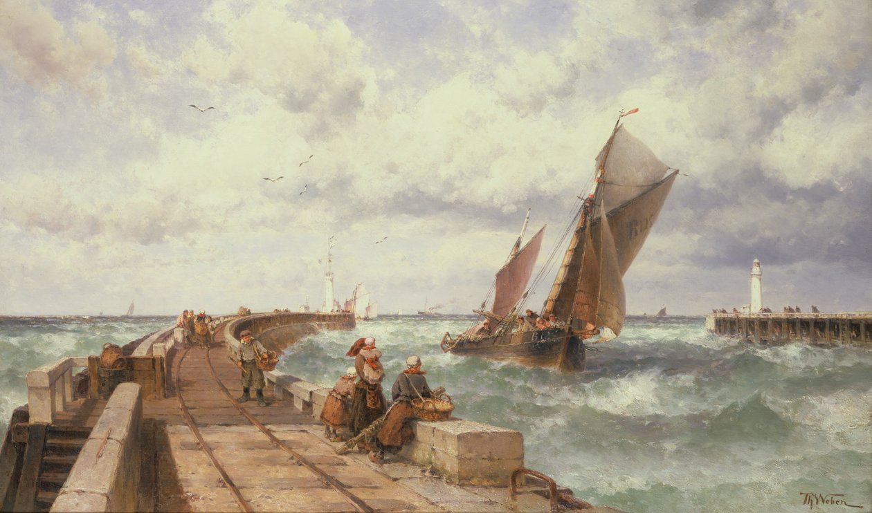 O retorno dos pescadores de Theodore Weber
