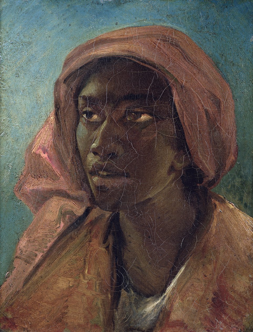 Uma jovem negra de Theodore Gericault