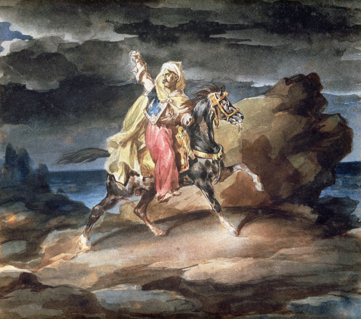 O Giaour, c.1822-23 de Theodore Gericault