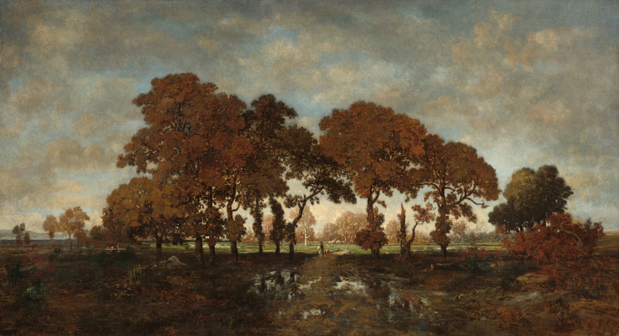 Depois da chuva de Theodore Rousseau