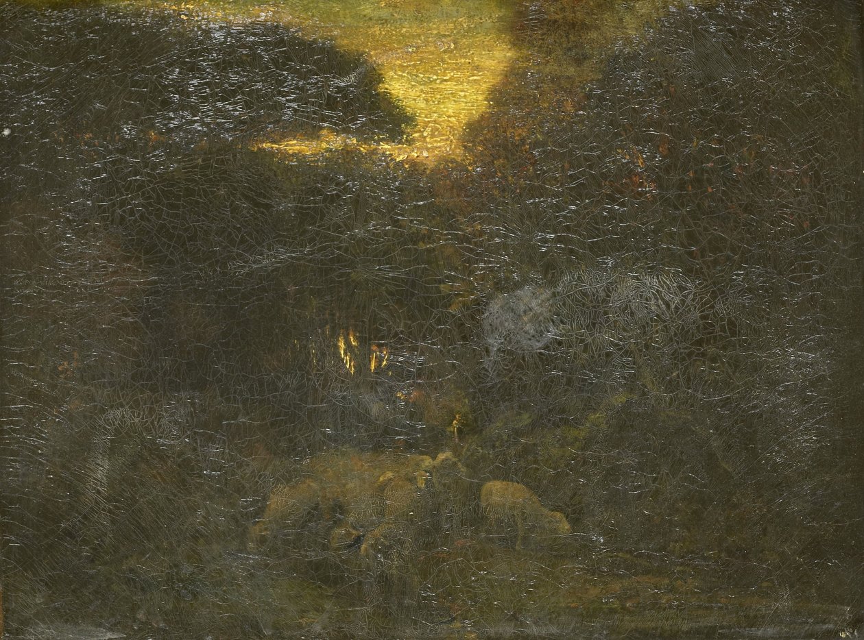 A Garganta do Lobo de Theodore Rousseau