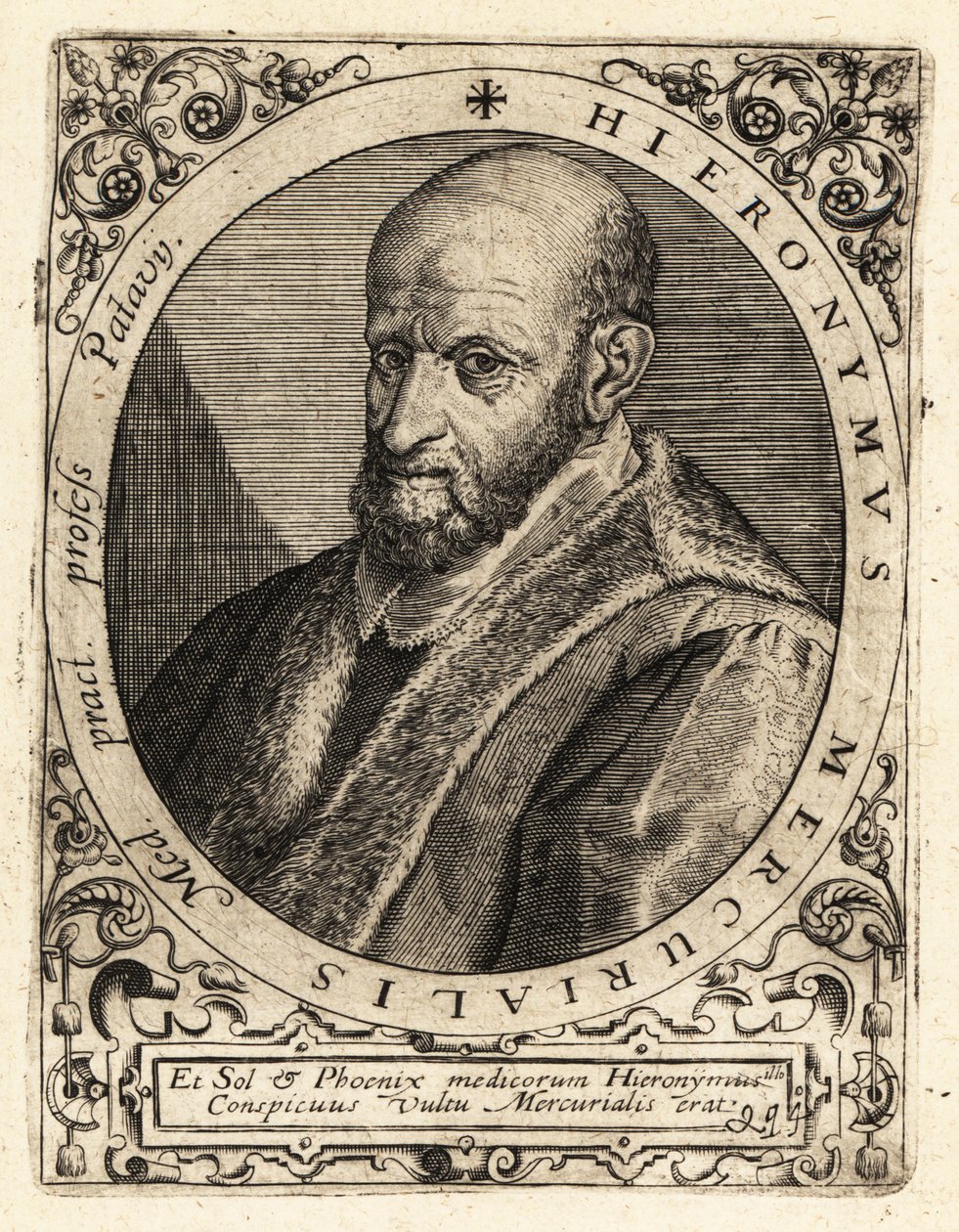 Girolamo Mercuriale, filólogo italiano de Theodore de Bry