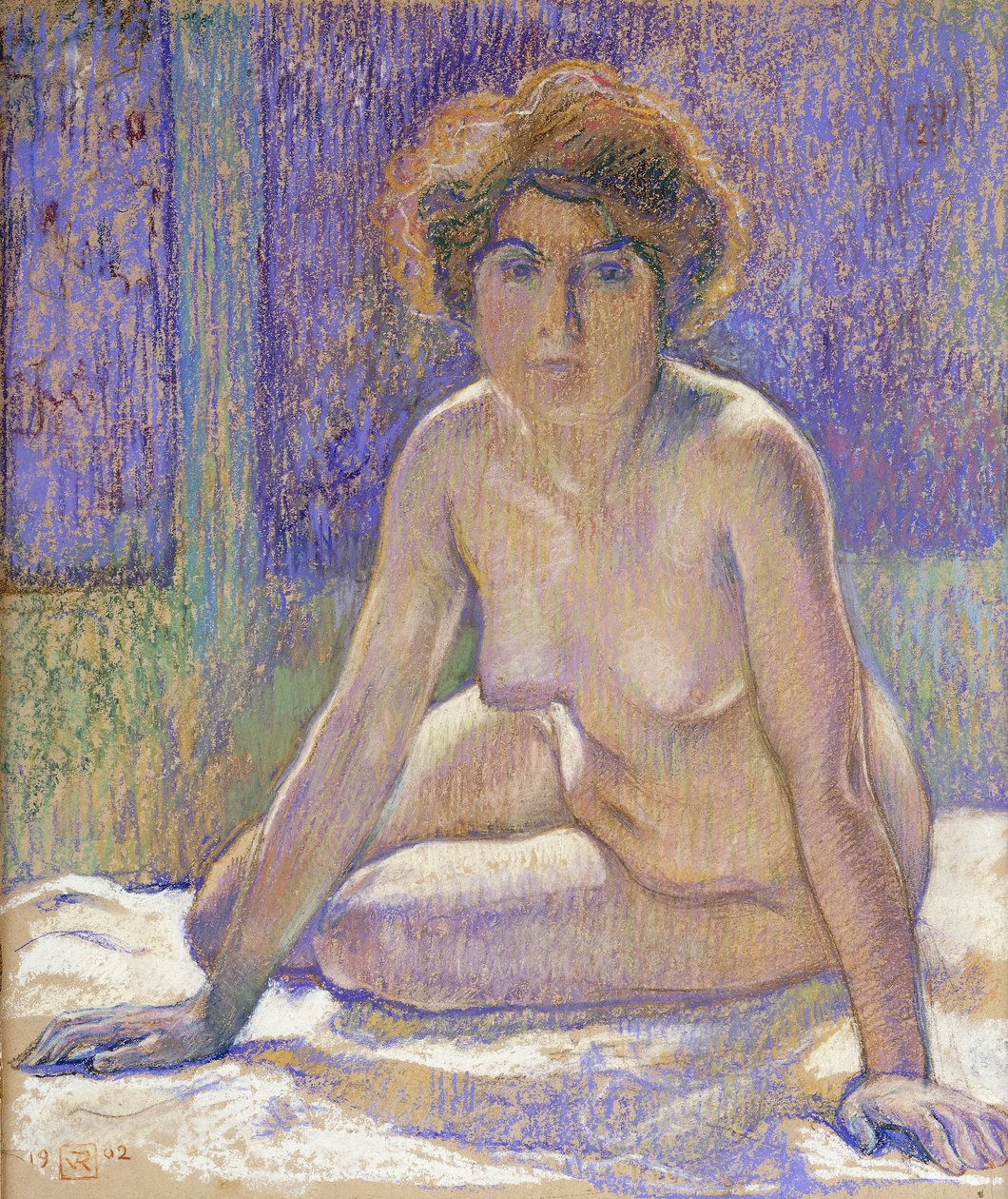 Mulher Nua Sentada, c.1912