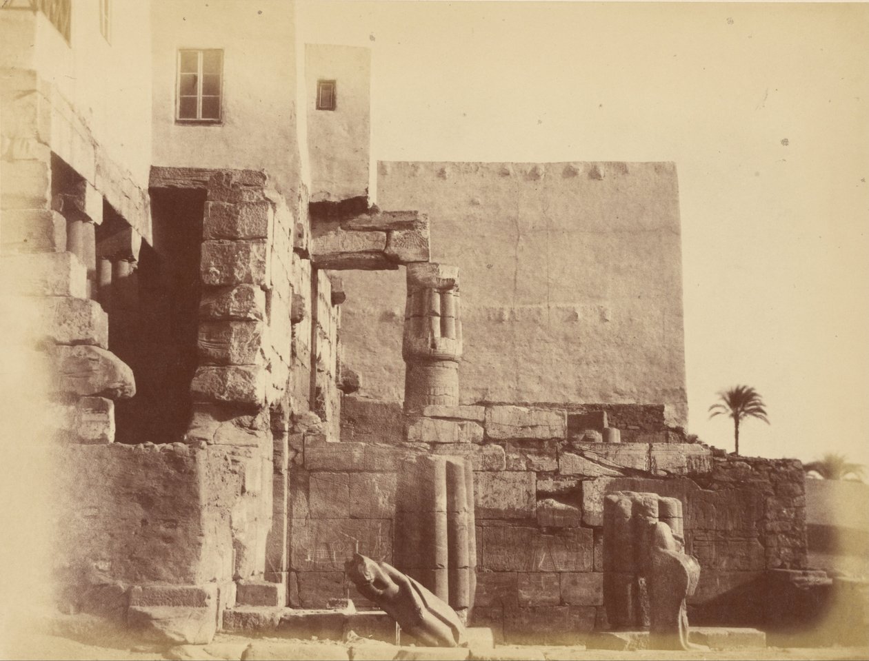 (A Casa da França, Luxor) de Théodule Devéria