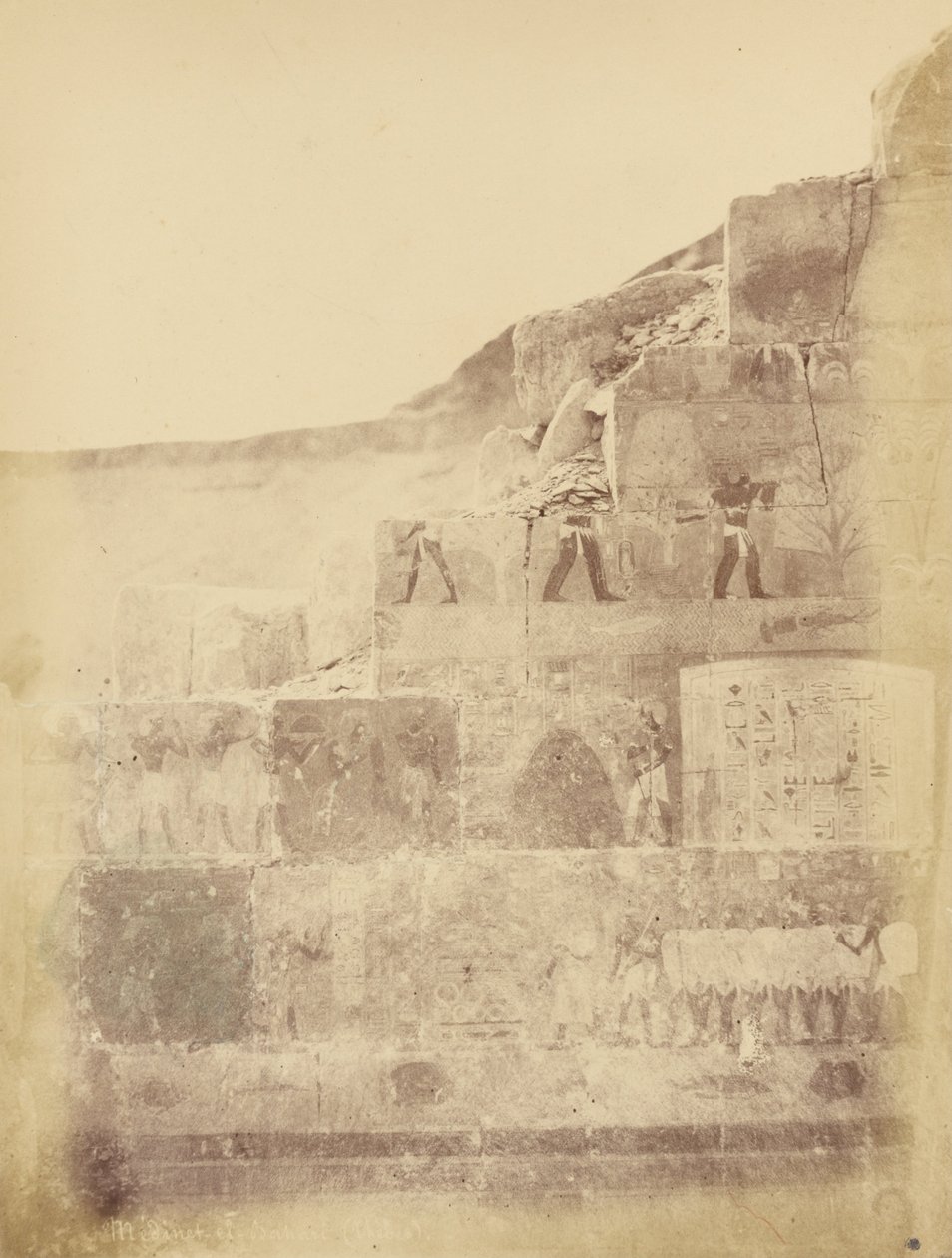 Medinet-el-Bahari (Tebas) de Théodule Devéria