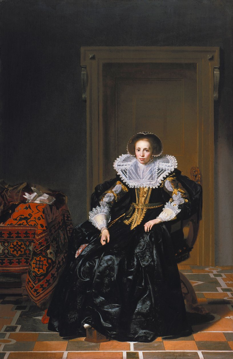 Retrato de uma senhora de Thomas de Keyser