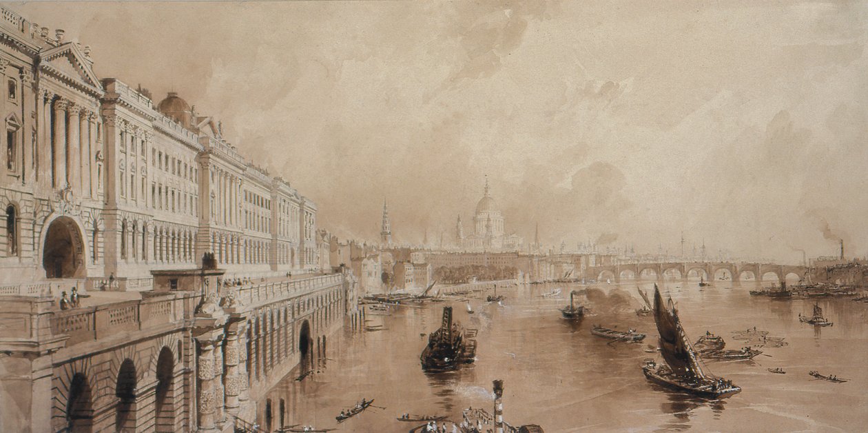 Somerset House de Thomas Allom