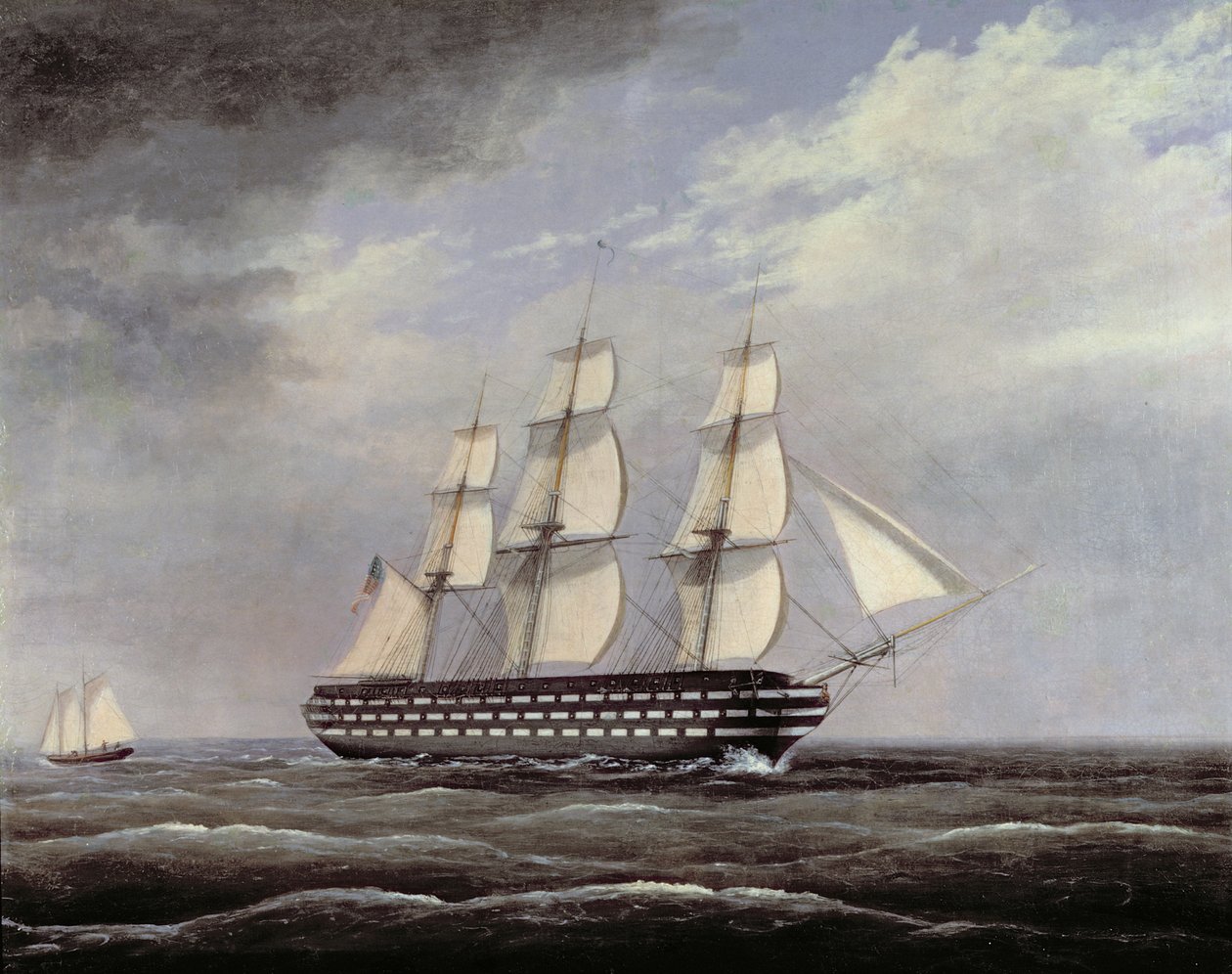 USS Pennsylvania de Thomas Birch