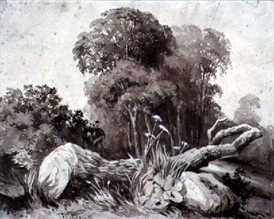 Uma árvore derrubada de Thomas Collier