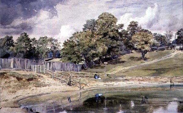 Lagoa em Hampstead de Thomas Collier