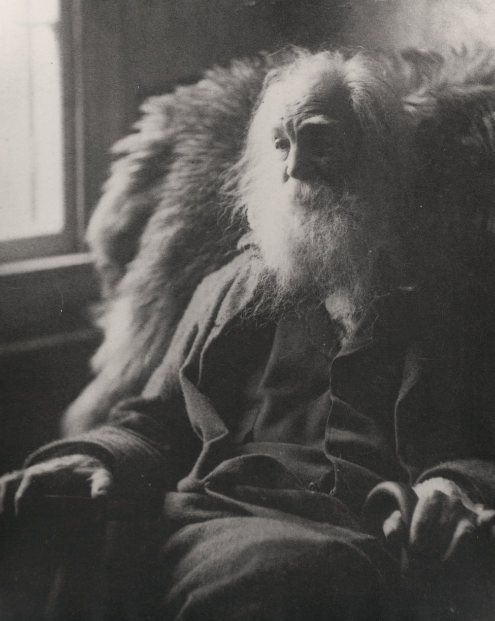 Walt Whitman, 1891 de Thomas Eakins