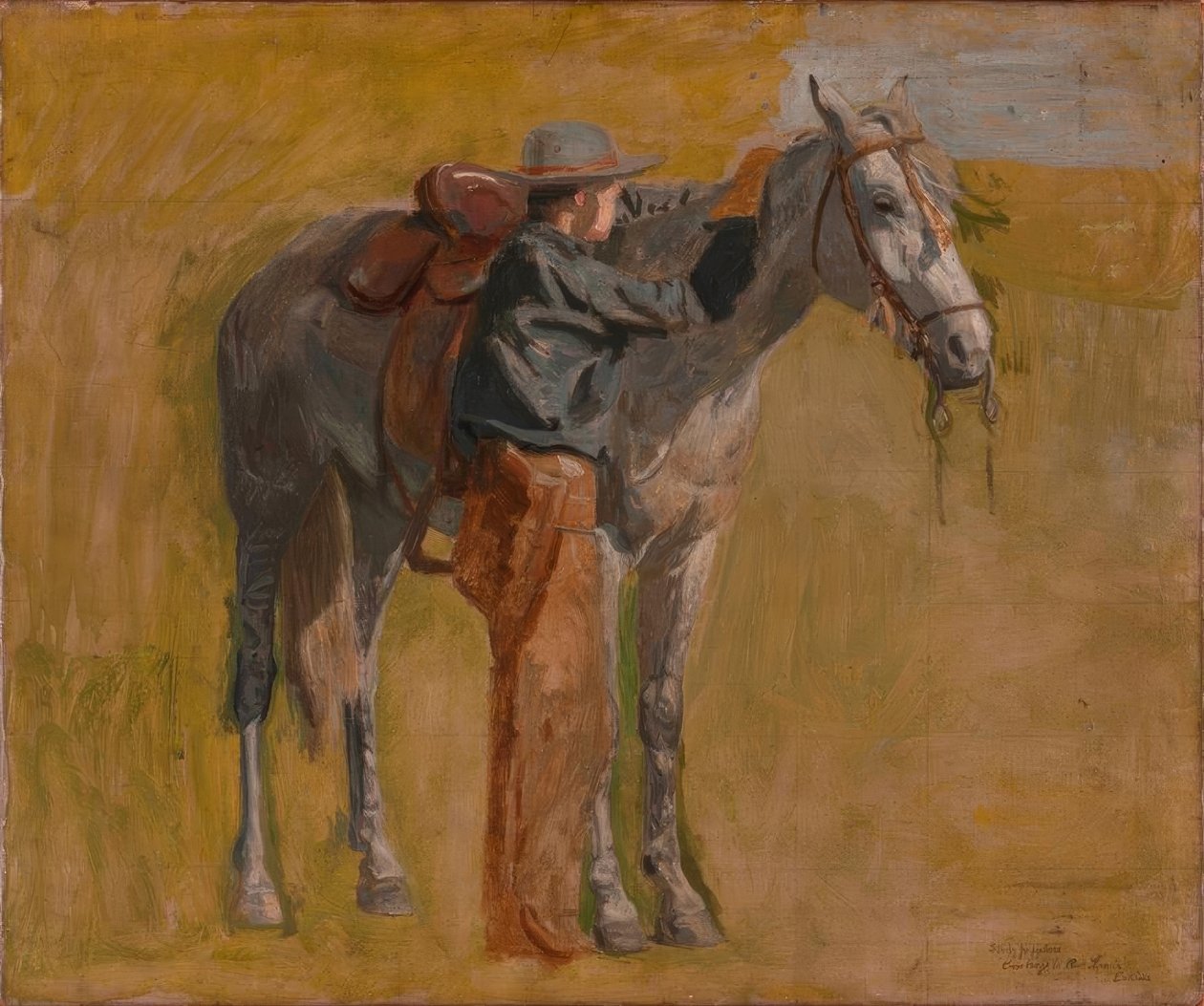 º. Eakins, Cowboy (Estúdios) de Thomas Eakins