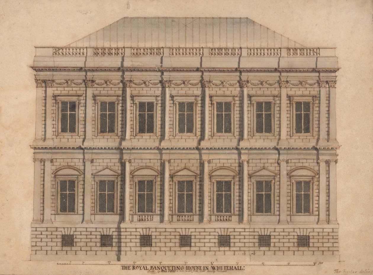Banqueting House, Whitehall de Thomas Forster