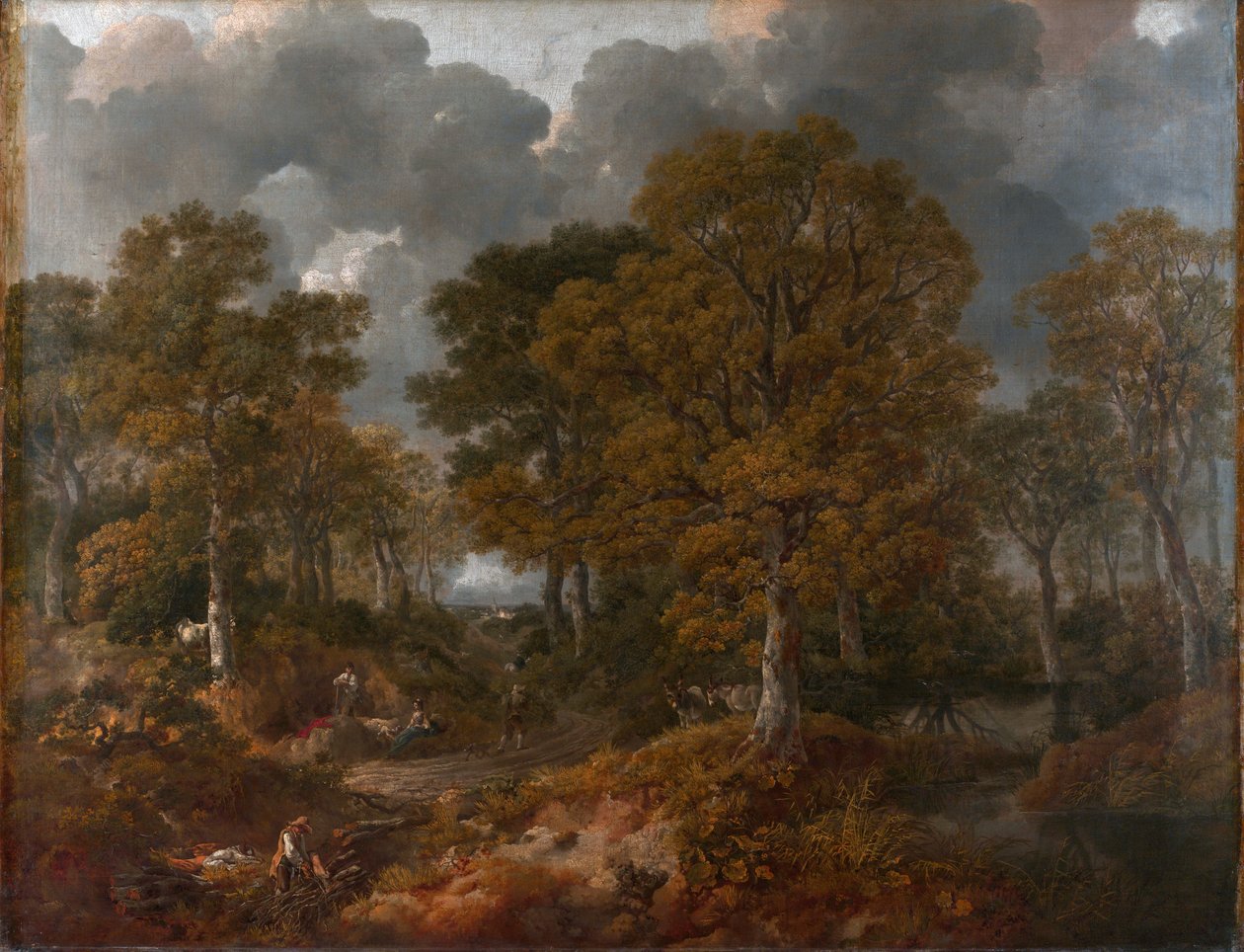 Floresta de Gainsborough (&39;Cornard Wood&39;), c.1748 de Thomas Gainsborough