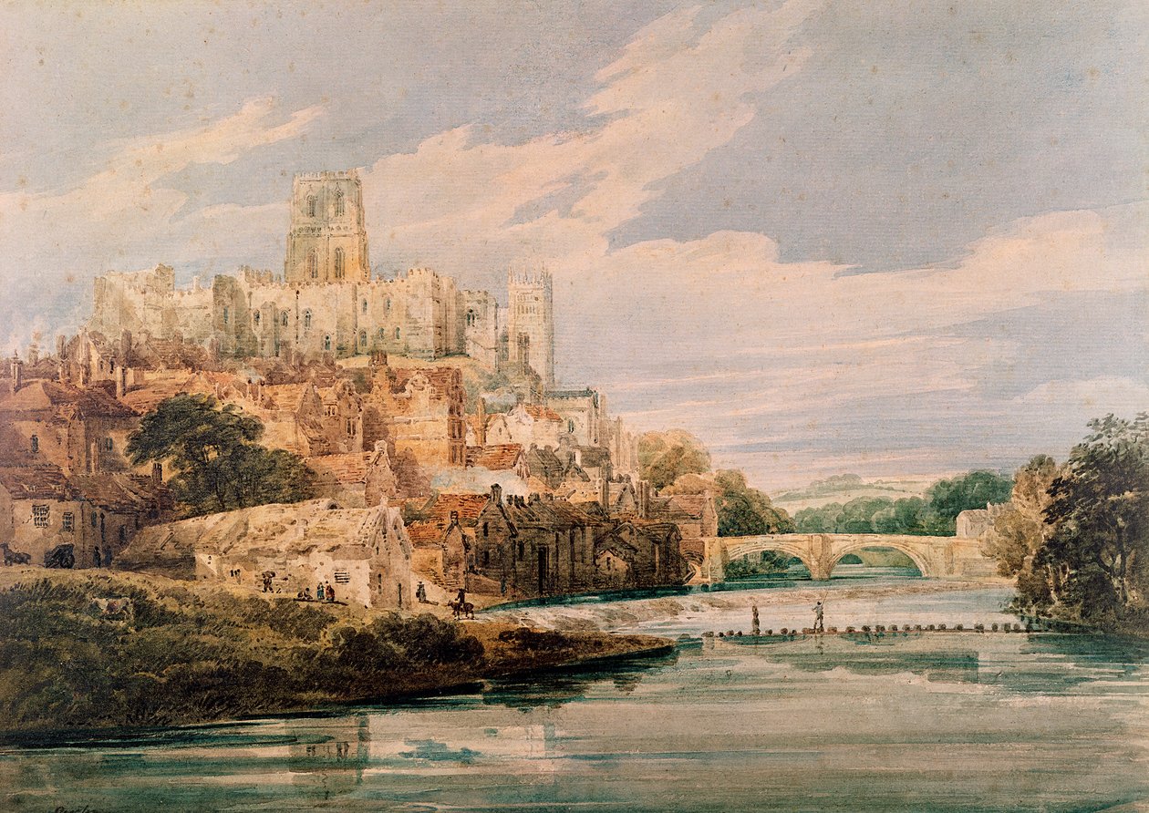 Castelo de Durham e Catedral de Thomas Girtin