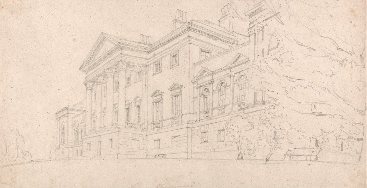 Harewood House, Yorkshire de Thomas Girtin