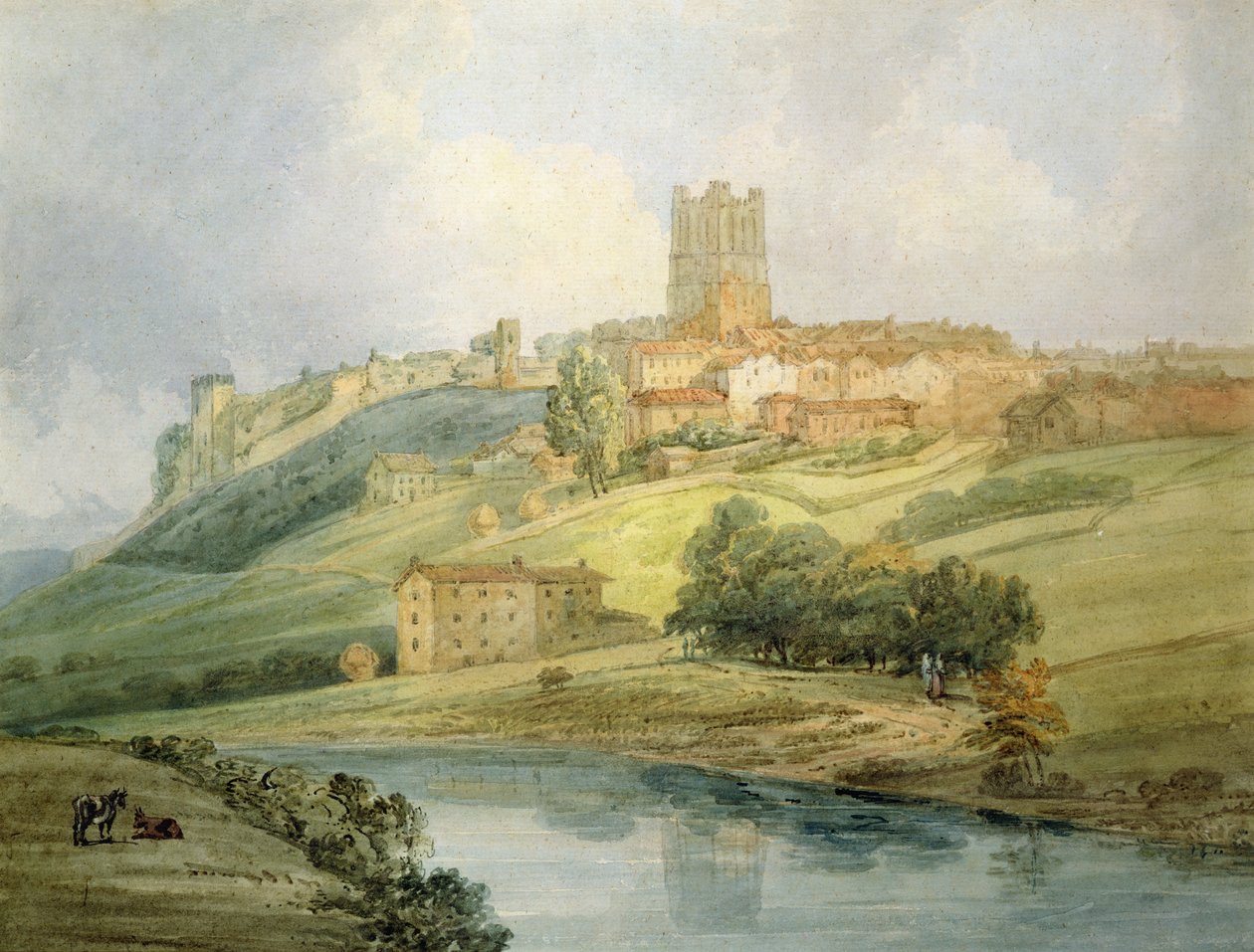 Richmond (wc no papel) de Thomas Girtin