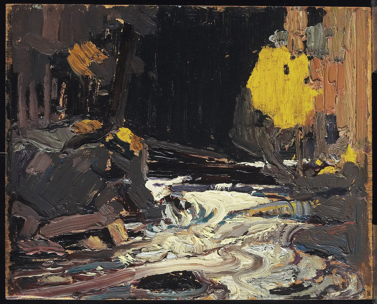 Um rápido, 1915 de Tom Thomson