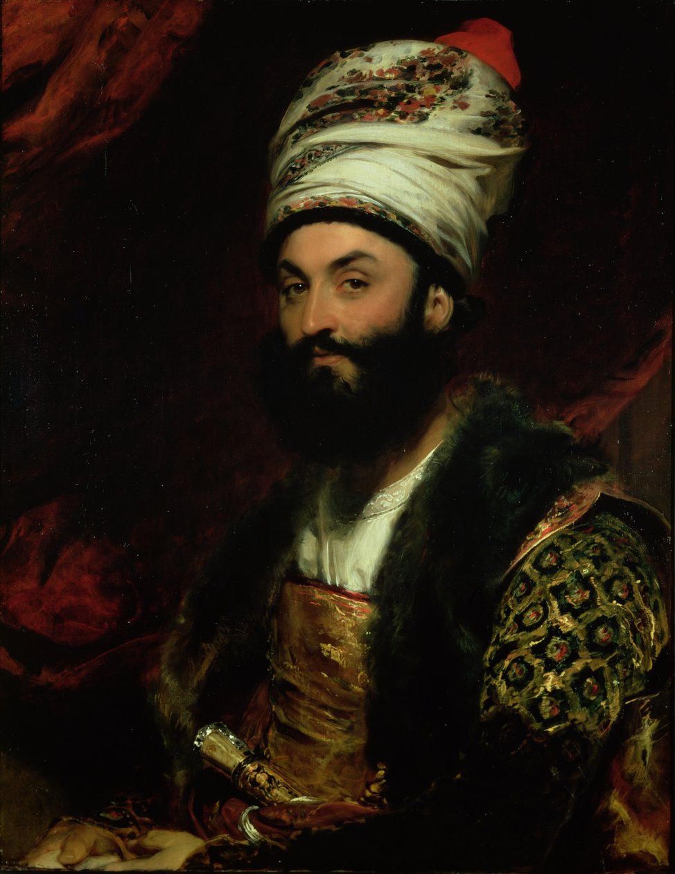 Retrato de Mirza Abul Hassan Khan, 1810 de Thomas Lawrence