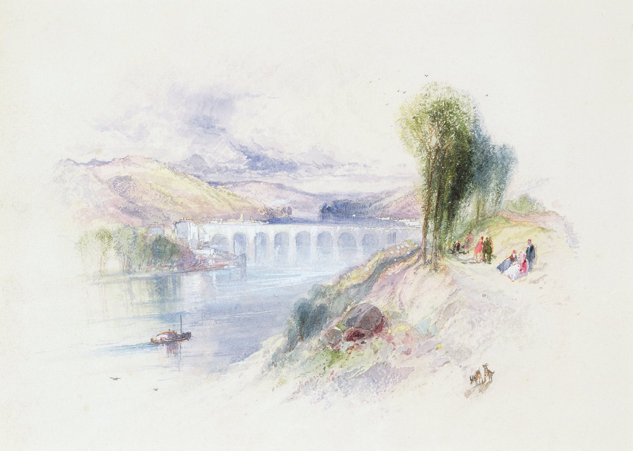 O rio Schuykill de Thomas Moran