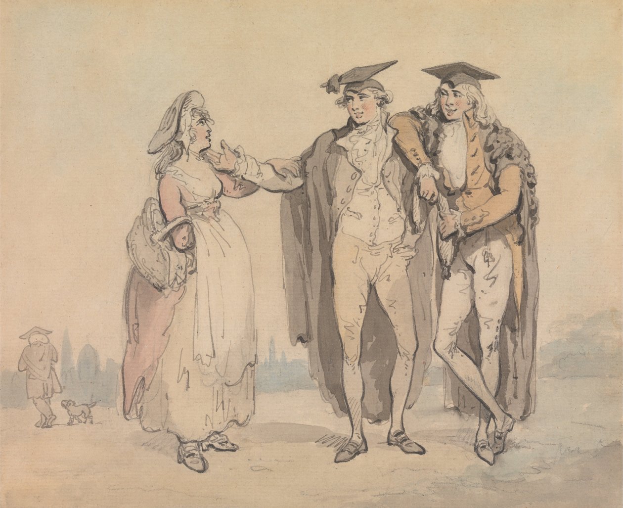 Bucks da primeira cabeça de Thomas Rowlandson