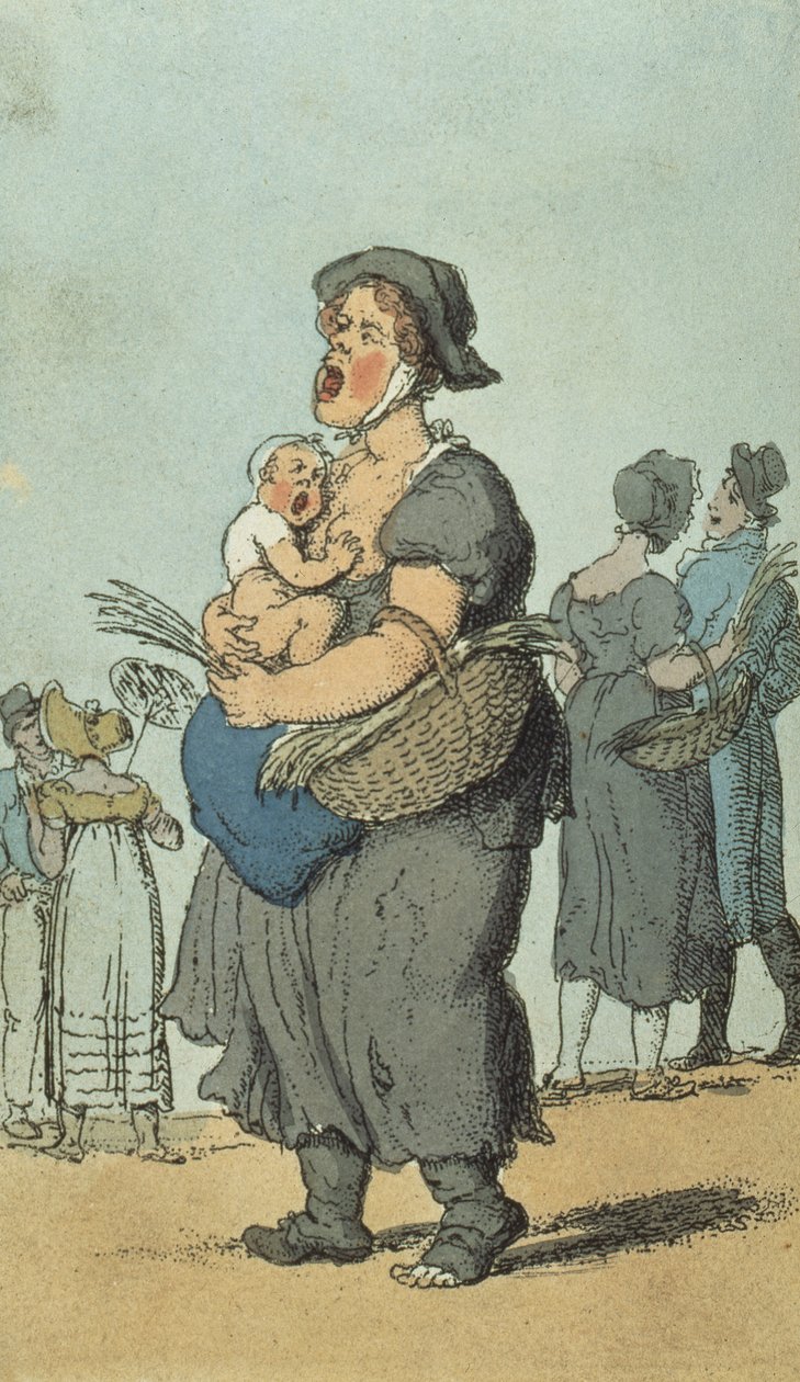 Lavanda Doce, 1820 de Thomas Rowlandson