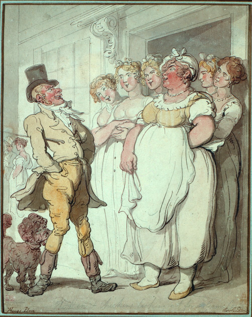 O lugar do rei de Thomas Rowlandson
