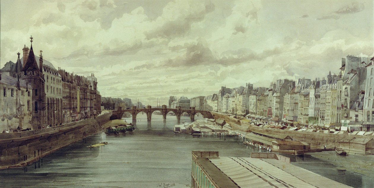 O Pont Neuf, Paris de Thomas Shotter Boys