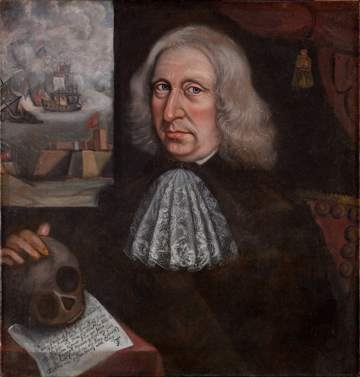 Auto-retrato, c.1680 de Thomas Smith