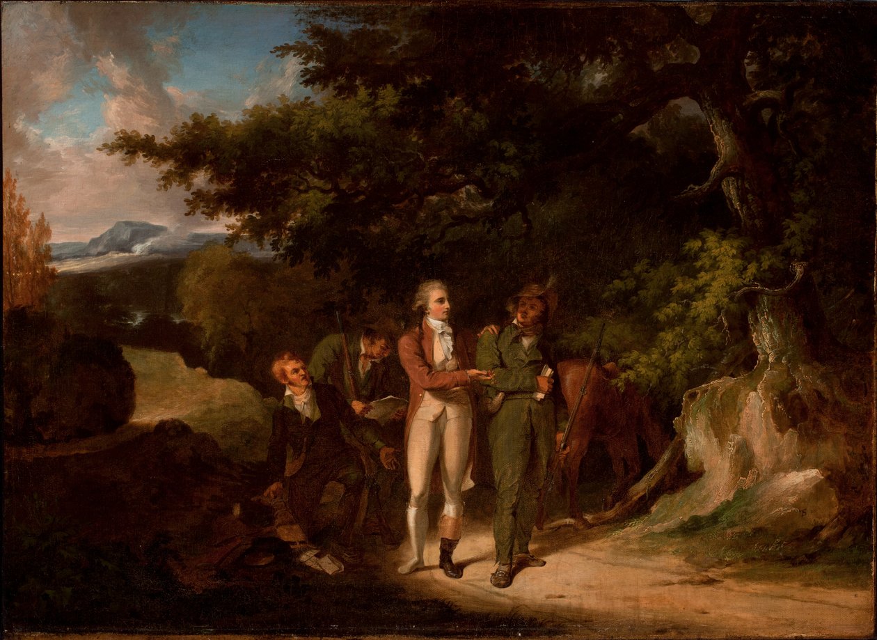 A captura do major André, 1812 de Thomas Sully