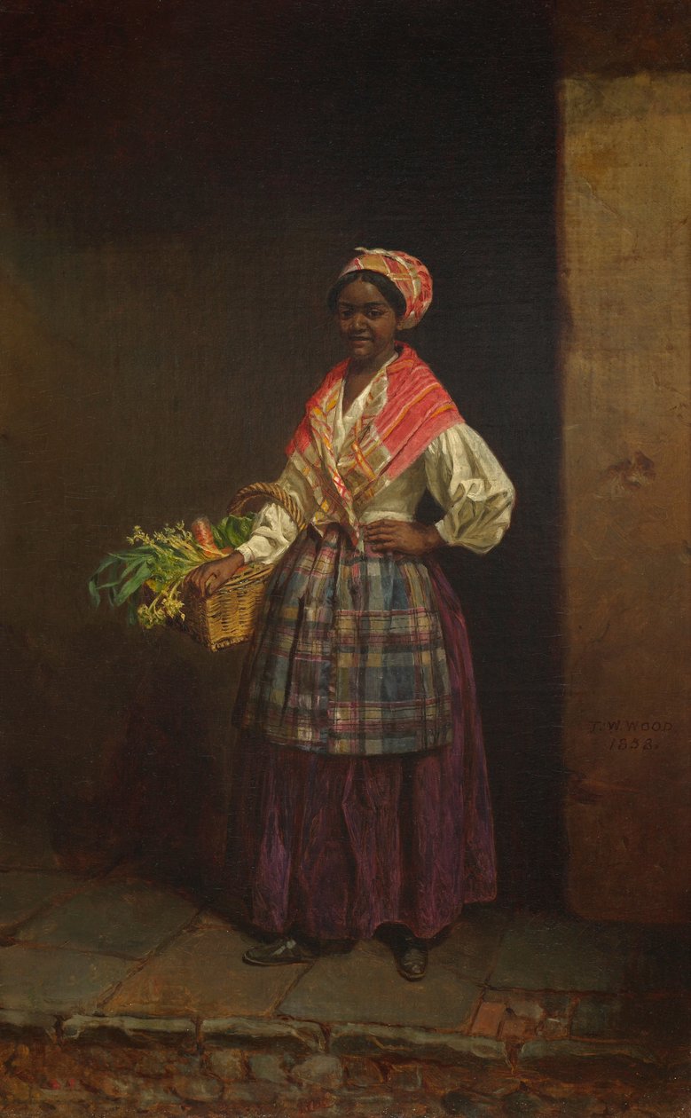 Mulher do mercado de Thomas Waterman Wood
