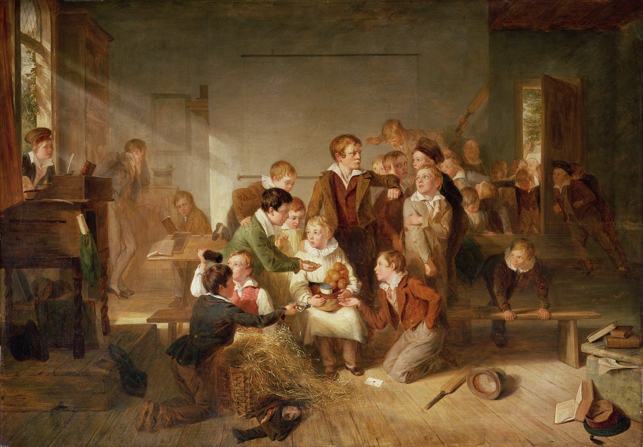 O menino com muitos amigos de Thomas Webster