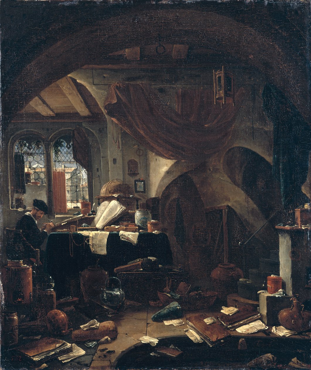Um laboratório de alquimistas de Thomas Wyck