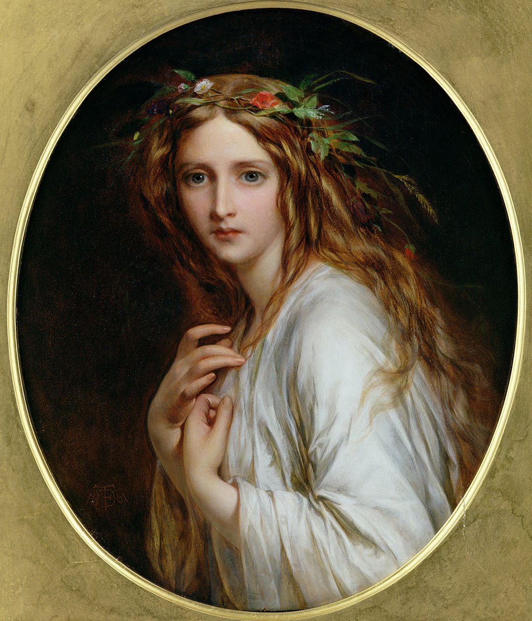 Ofélia, 1861 de Thomas Francis Dicksee