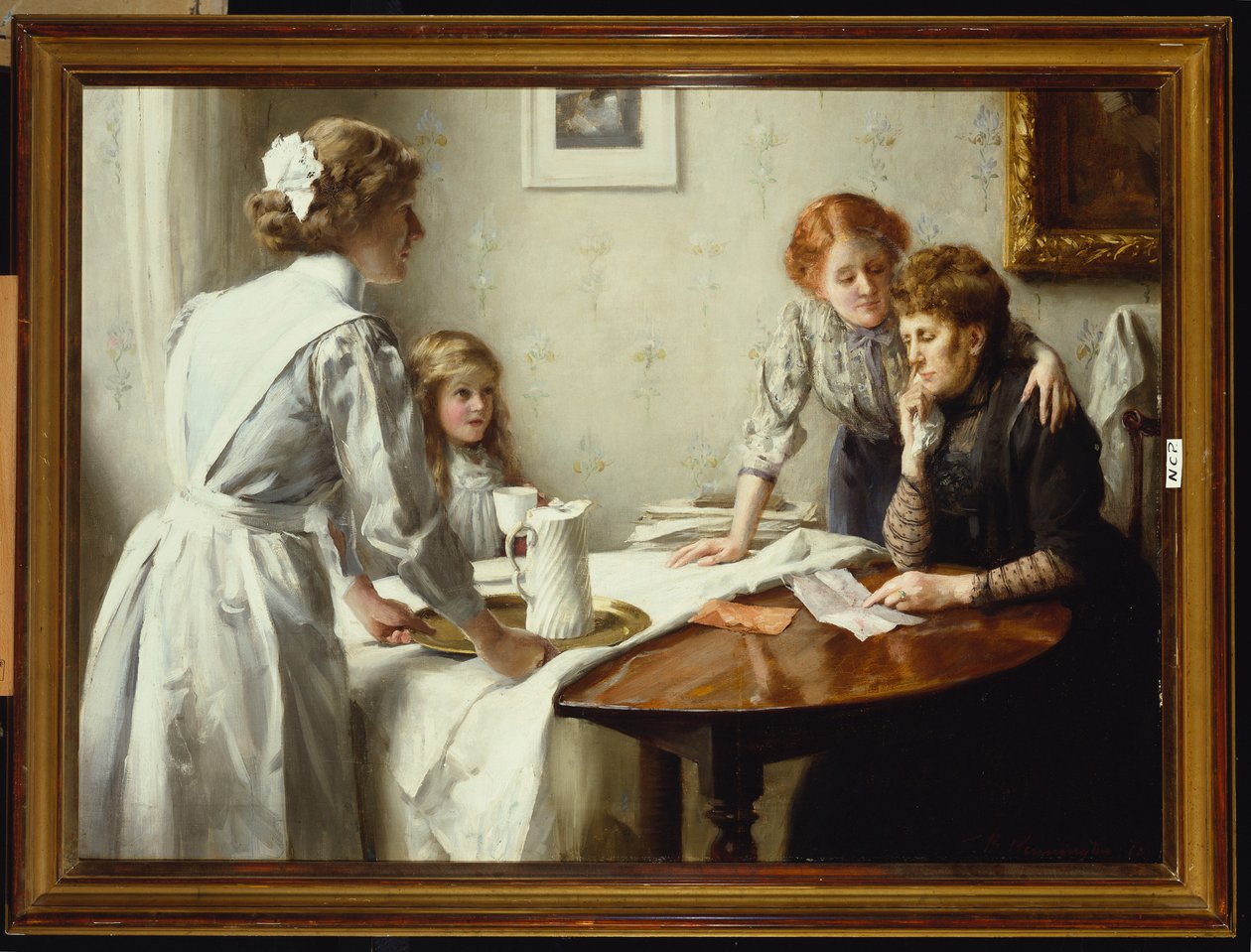 A Carta, 1912 de Thomas Benjamin Kennington