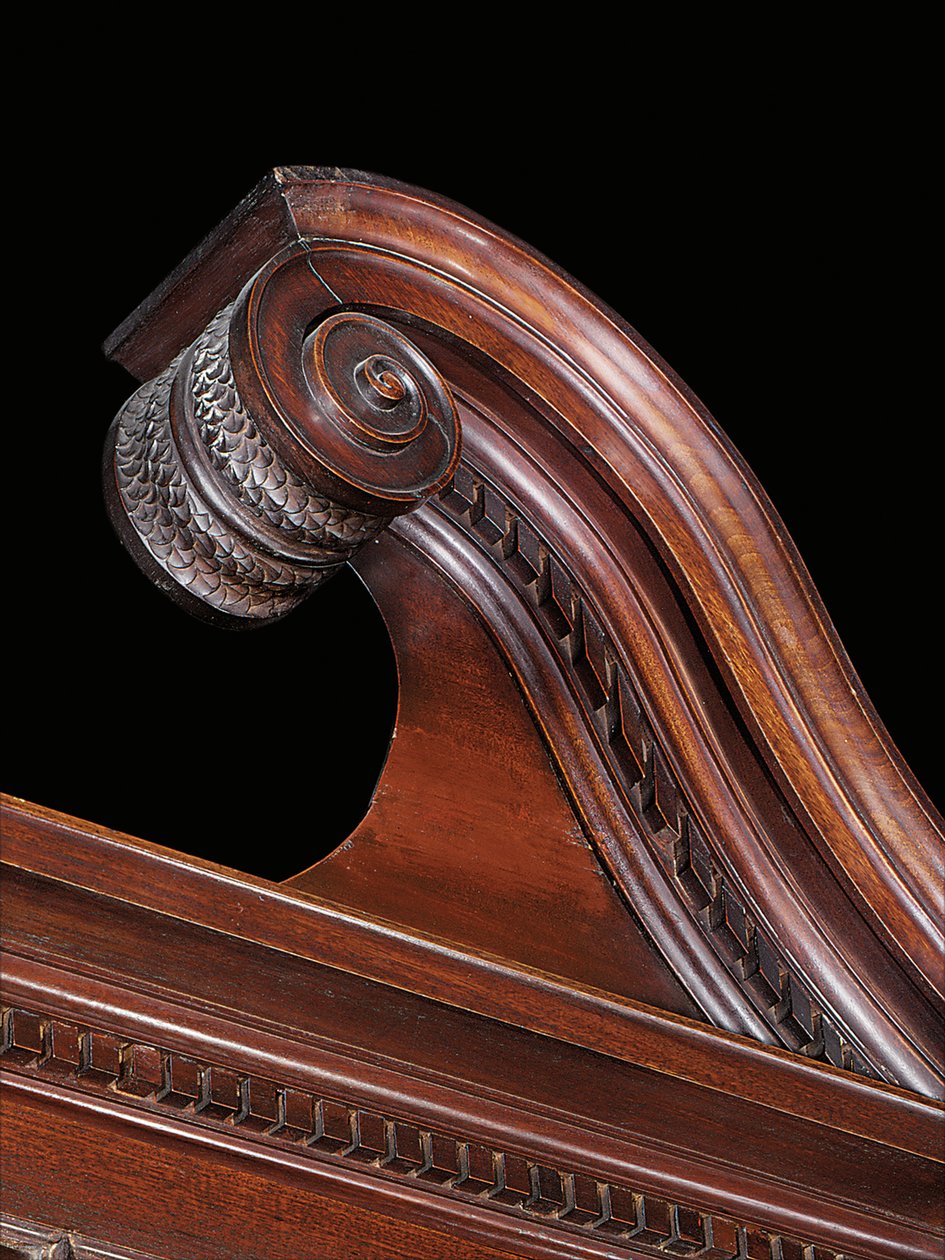 Uma estante de livros George III de Thomas Chippendale