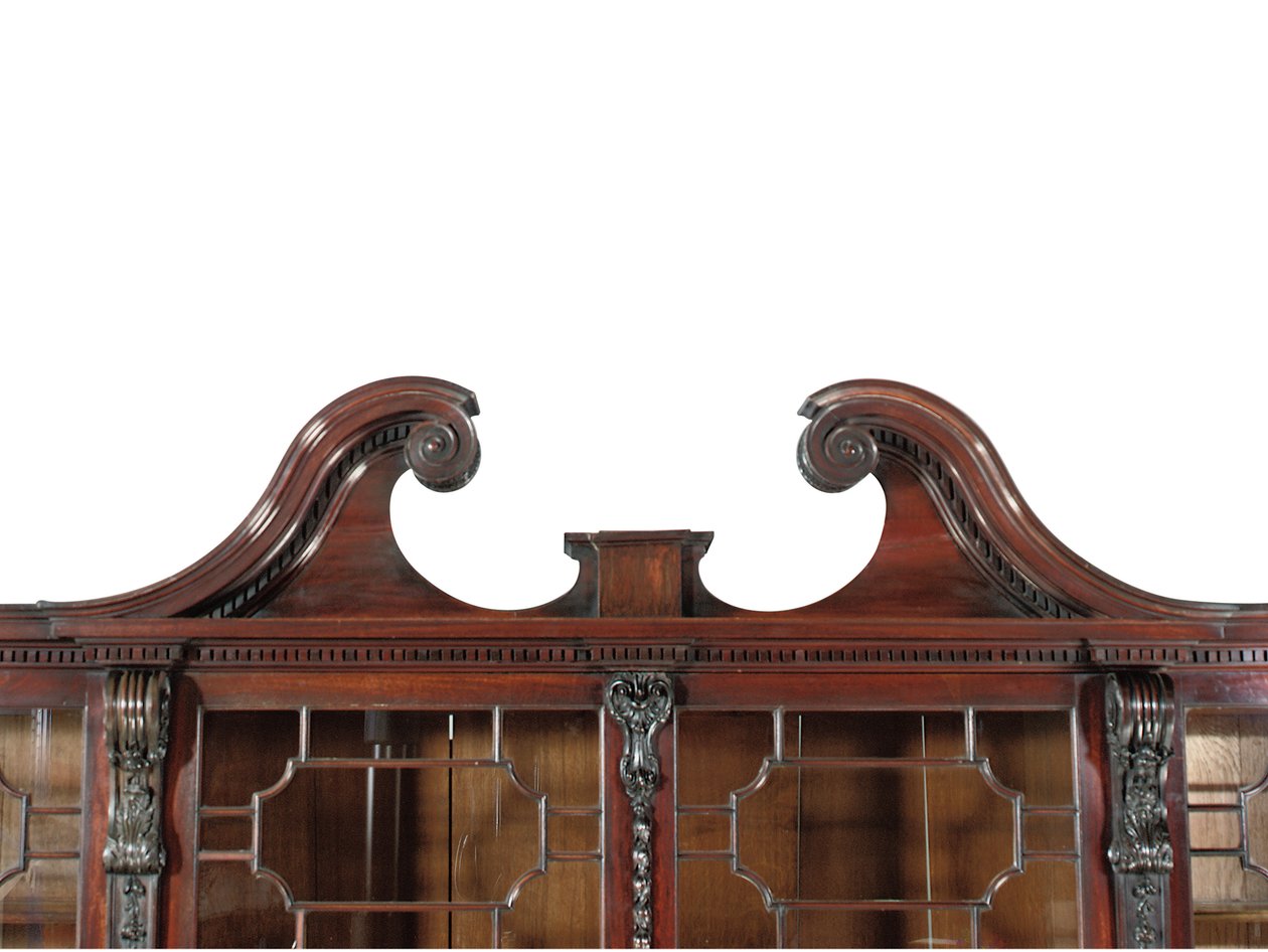 Uma estante de livros George III de Thomas Chippendale