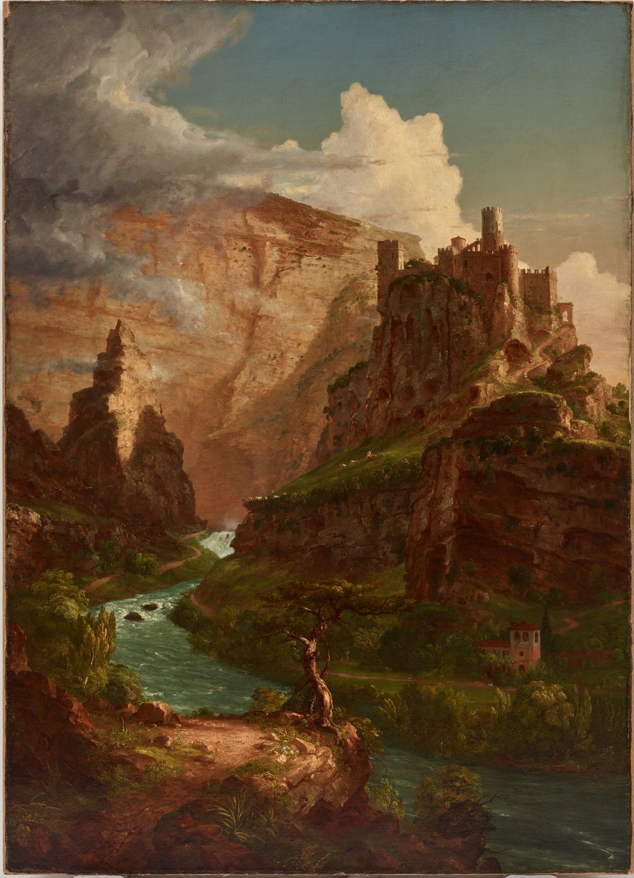 A Fonte de Vaucluse de Thomas Cole