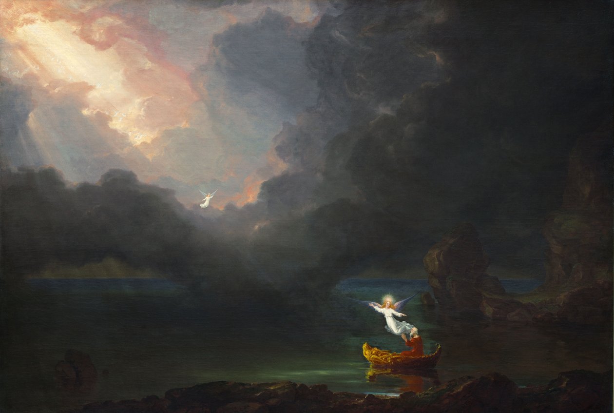 A viagem da vida: Velhice de Thomas Cole