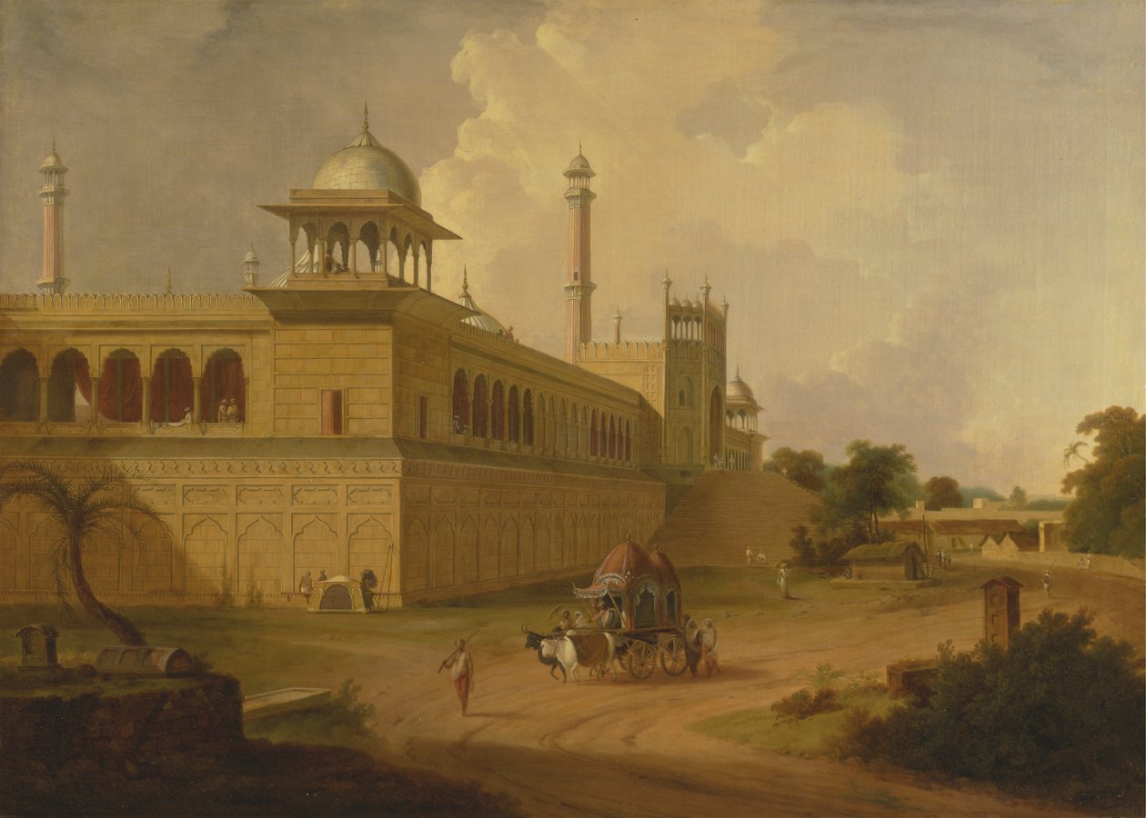 Jami Masjid, Deli de Thomas Daniell