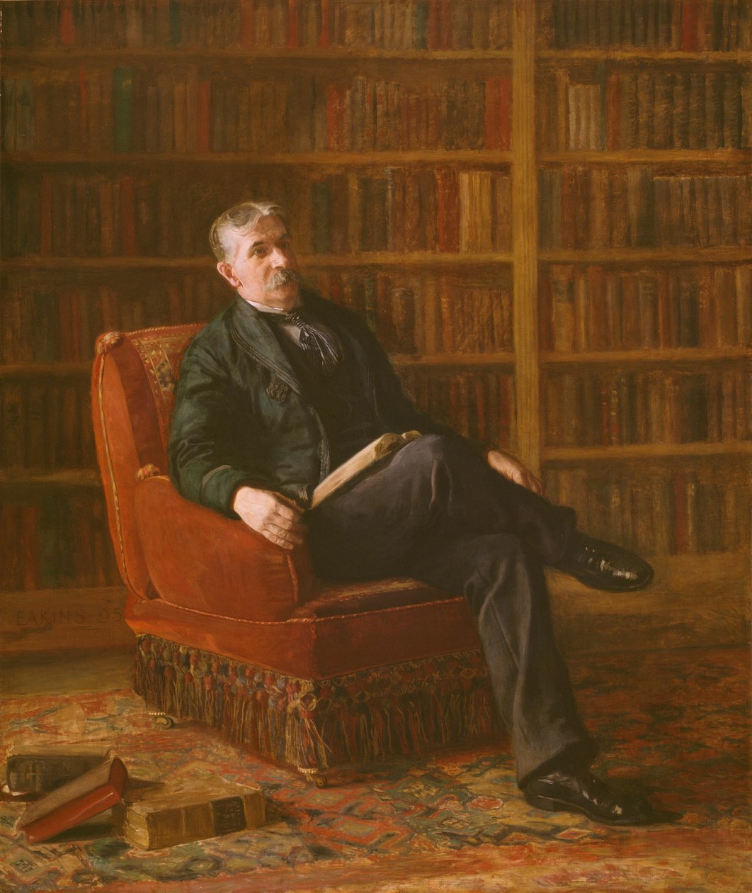 Riter Fitzgerald, 1895. de Thomas Eakins