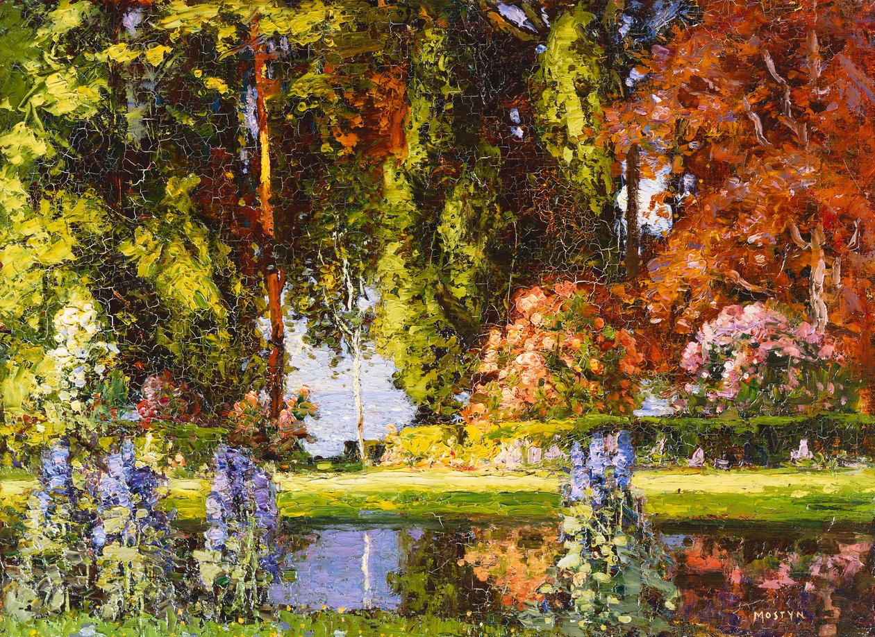 O jardim à beira-mar de Thomas Edwin Mostyn