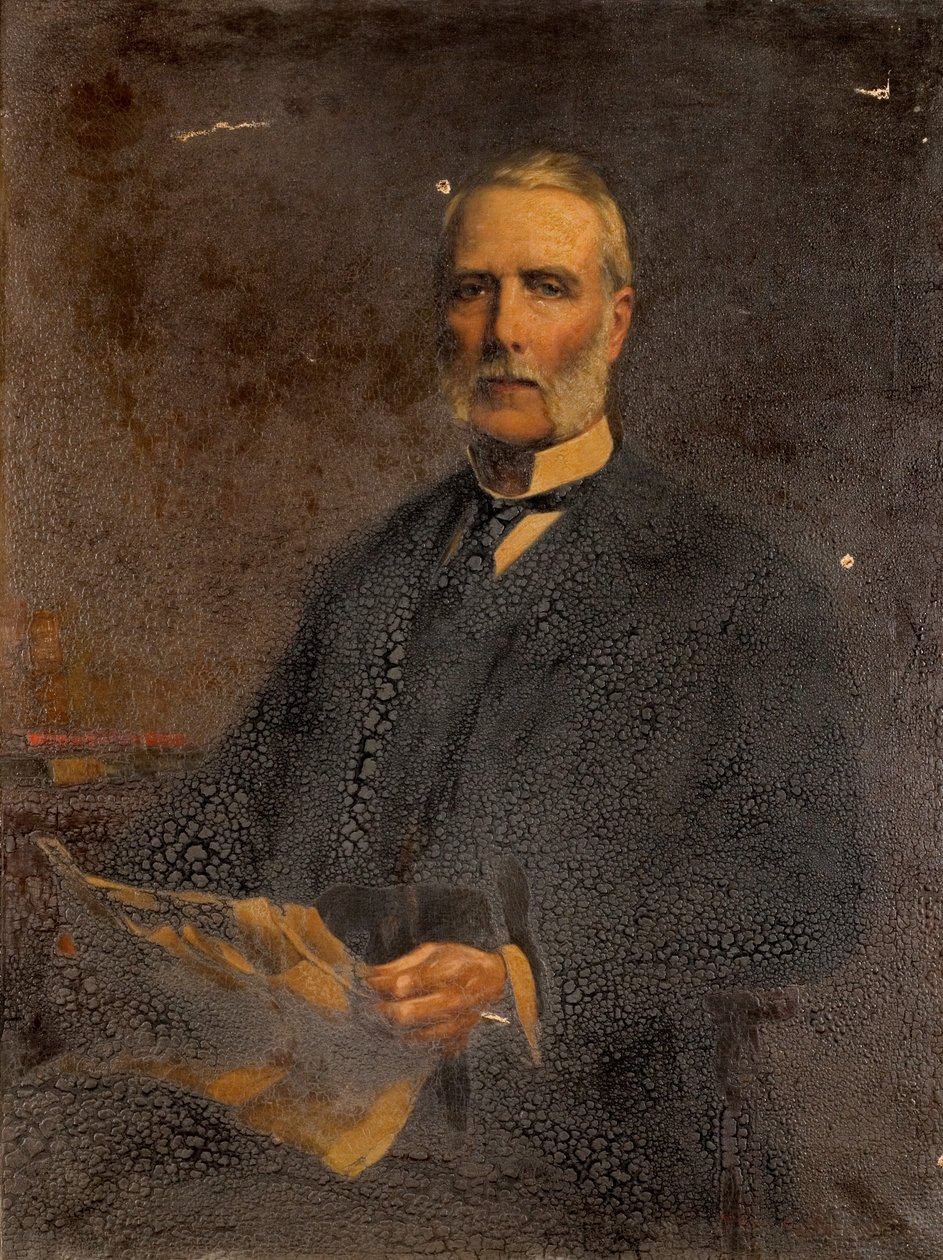 Retrato de John Hall de Thomas Eyre Macklin