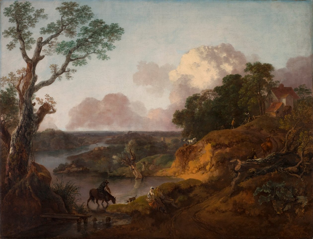 Ver em Suffolk de Thomas Gainsborough