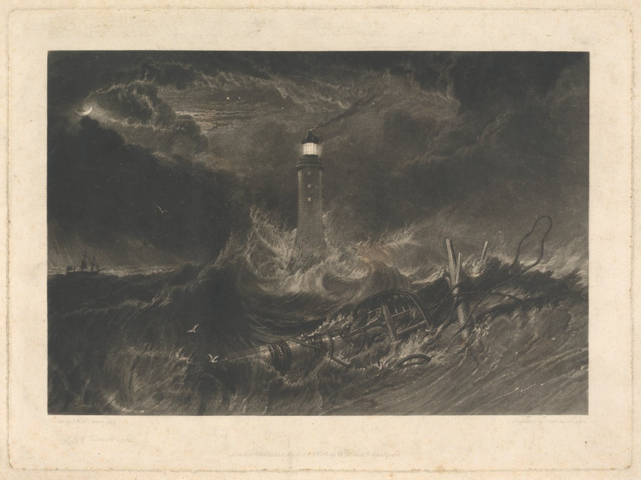O Farol de Eddystone de Thomas Goff Lupton